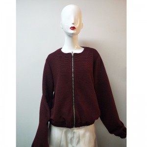 BERRY KNITTED JACKET JLWC0002