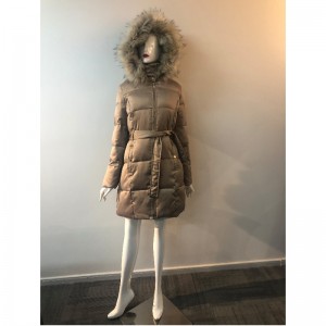 LADIES 'LONGLINE PUFFER COAT RLWPC0072